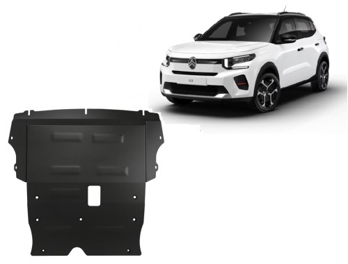 Stahl Unterfahrschutz für Motor Citroen C3 (2024-2026)