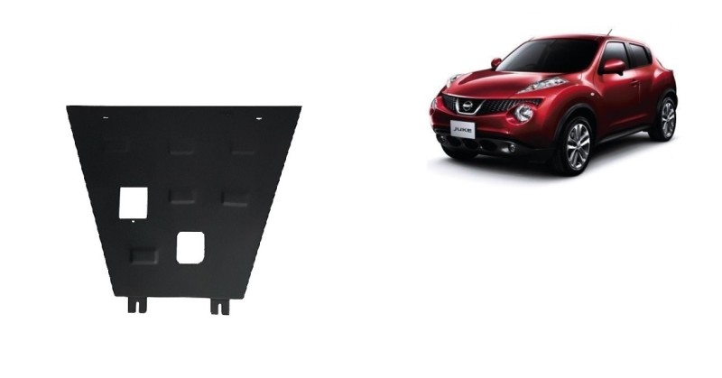 Stahl Unterfahrschutz für Motor Nissan Juke (2010-2019)
