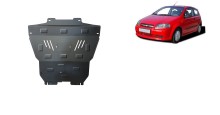 Stahl Unterfahrschutz für Motor Chevrolet Kalos (2004-2008)