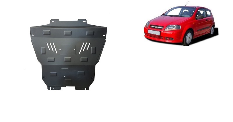 Stahl Unterfahrschutz für Motor Chevrolet Kalos (2004-2008)