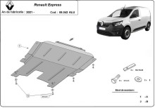Aluminium Unterfahrschutz für Motor Renault Express (2021-2026)