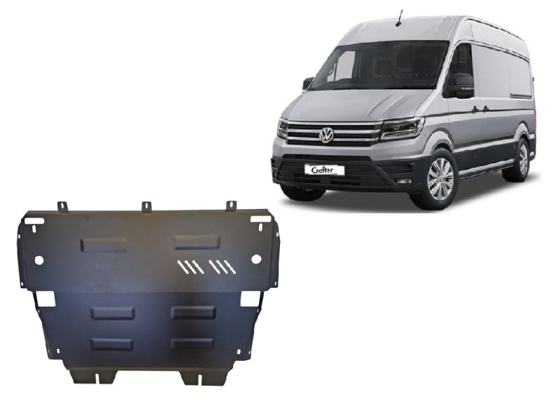 Stahl Unterfahrschutz für Motor VW Crafter (2017-2026)