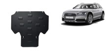 Stahl Unterfahrschutz für Getriebe Audi Allroad A6 (2011-2018)