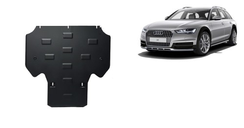 Stahl Unterfahrschutz für Getriebe Audi Allroad A6 (2011-2018)