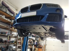Stahl Unterfahrschutz für Motor BMW X2 F39 (2017-2022)