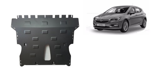 Stahl Unterfahrschutz für Motor Opel Astra K (2015-2022)