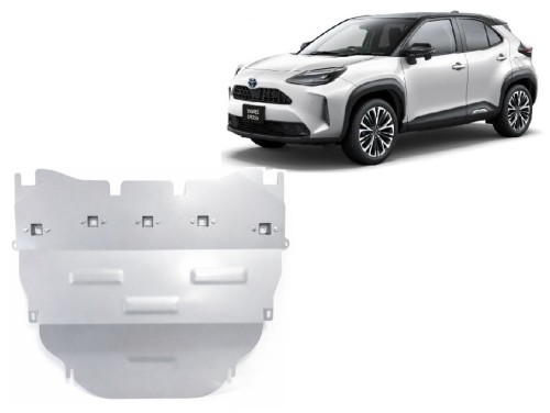Aluminium Unterfahrschutz für Motor Toyota Yaris Cross (2021-2026)