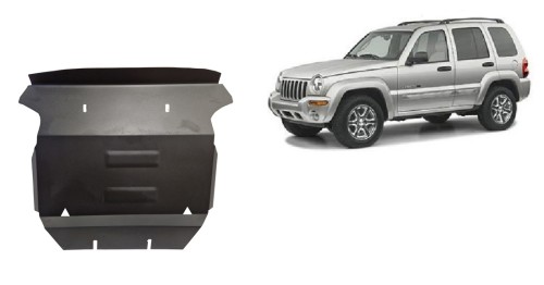 Stahl Unterfahrschutz für Motor Jeep Cherokee - KJ (2001-2008)