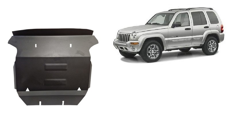 Stahl Unterfahrschutz für Motor Jeep Cherokee - KJ (2001-2008)