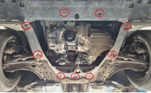 Aluminium Unterfahrschutz für Motor Dacia Logan III (2021-2026)