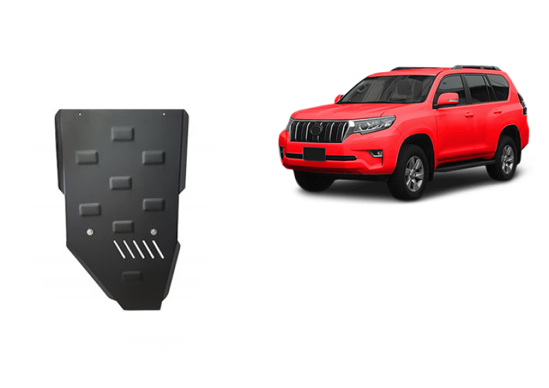Stahl Unterfahrschutz für Getriebe Toyota Land Cruiser 150 (2009-2023)