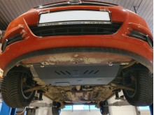 Stahl Unterfahrschutz für Motor Opel Corsa D (2006-2014)