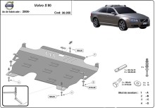 Stalowa Osłona pod silnik Volvo S80 (2006-2016) EAN