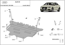 Aluminium Unterfahrschutz für Motor Audi A3 (2012-2020)