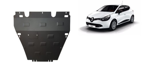 Stahl Unterfahrschutz für Motor, Getriebe Renault Clio 4 (2012-2019)