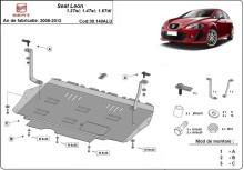 Aluminium Unterfahrschutz für Motor Seat Leon (2009-2012)