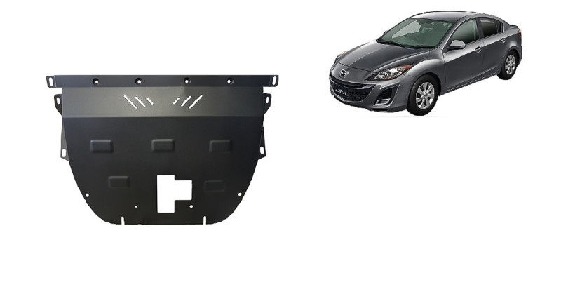 Stahl Unterfahrschutz für Motor Mazda Axela (2013-2026)