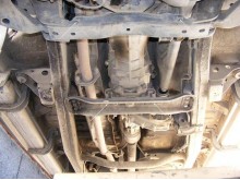 Stahl Unterfahrschutz für Motor, Kühler Mitsubishi L 200 (2005-2015)