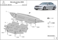 Stahl Unterfahrschutz für Motor Mercedes C-Classe (2006-2014)