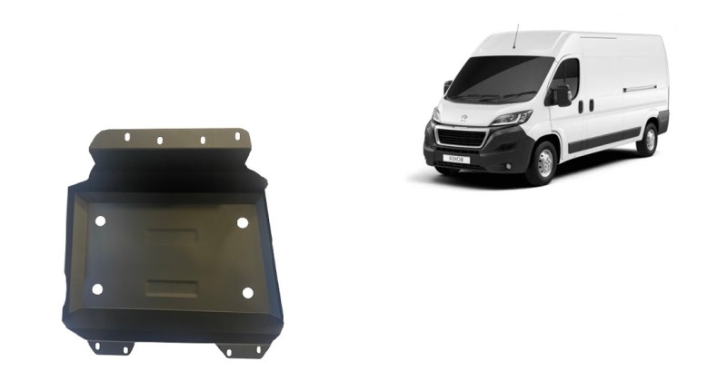 Stahl Unterfahrschutz für Kraftstofftank Peugeot Boxer (2016-2026)