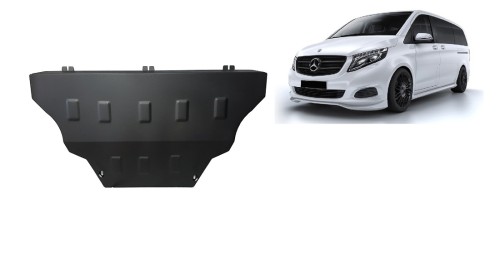 Stahl Unterfahrschutz für Motor Mercedes Viano W447, 4x2, 1.6 D (2014-2026)