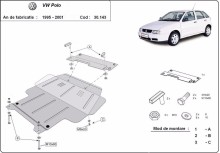 Stalowa Osłona pod silnik Volkswagen Polo - 6N, 6N1, 6K, Classic, Variant (1995-1999) EAN
