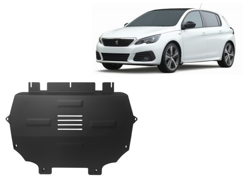 Stahl Unterfahrschutz für Motor Peugeot 308 (2018-2026)