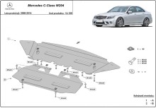 Stahl Unterfahrschutz für Motor Mercedes C-Class W204 (2006-2014)