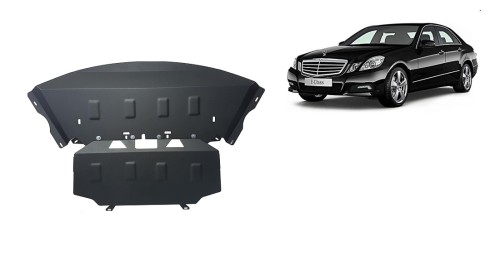 Stahl Unterfahrschutz für Motor Mercedes E-Class W212 (2009-2016)