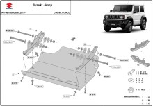 Aluminium Unterfahrschutz für Motor Suzuki Jimny (2018-2026)