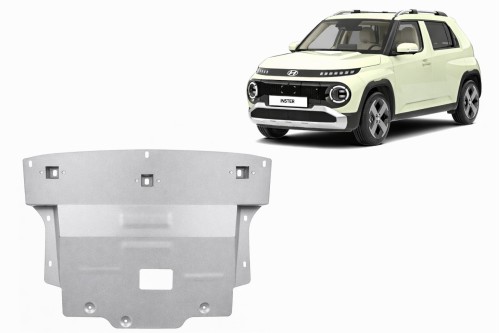 Aluminium Unterfahrschutz für Motor Hyundai Inster (2024-2026)