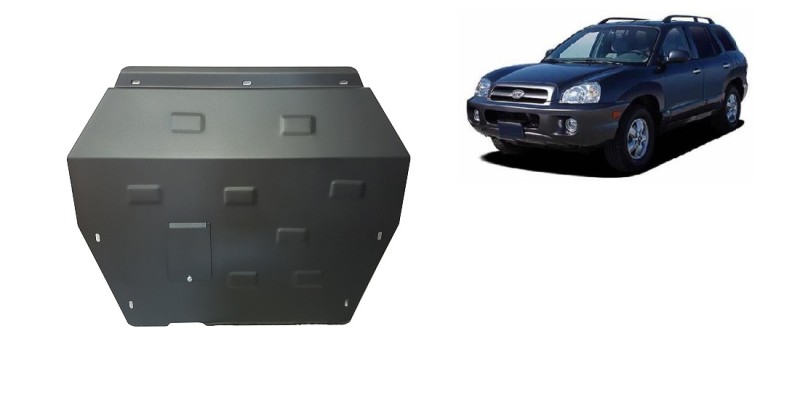 Stahl Unterfahrschutz für Motor Hyundai Santa Fe (2001-2006)