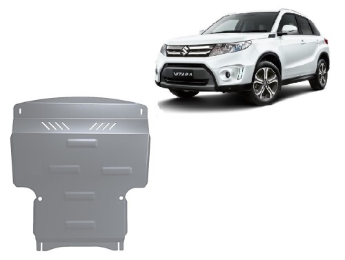 Aluminium Unterfahrschutz für Motor Suzuki Vitara (2013-2023)