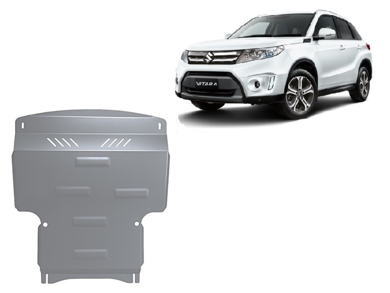 Aluminium Unterfahrschutz für Motor Suzuki Vitara (2013-2023)