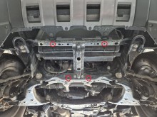 Stahl Unterfahrschutz für Kühler Toyota Land Cruiser 250 (2024-2026)