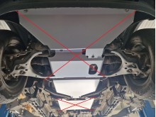 Stahl Unterfahrschutz für Getriebe Automatikgetriebe Ford Ranger (2023-2026)