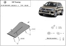 Stahl Unterfahrschutz für Getriebe VW Touareg (2010-2018)