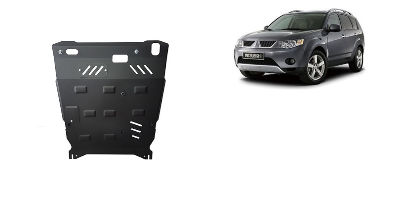 Stahl Unterfahrschutz für Motor Mitsubishi Outlander (2006-2012)