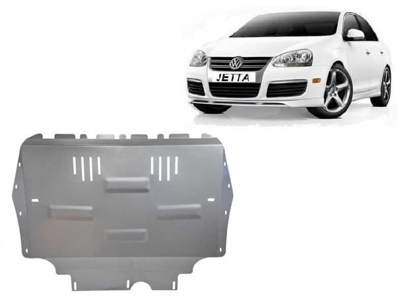 Aluminium Unterfahrschutz für Motor Volkswagen Jetta (2005-2011)
