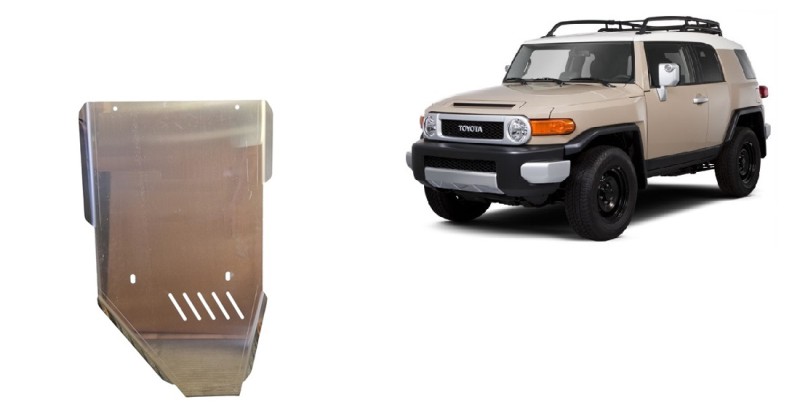 Aluminium Unterfahrschutz für Getriebe Toyota Fj Cruiser (2006-2018)