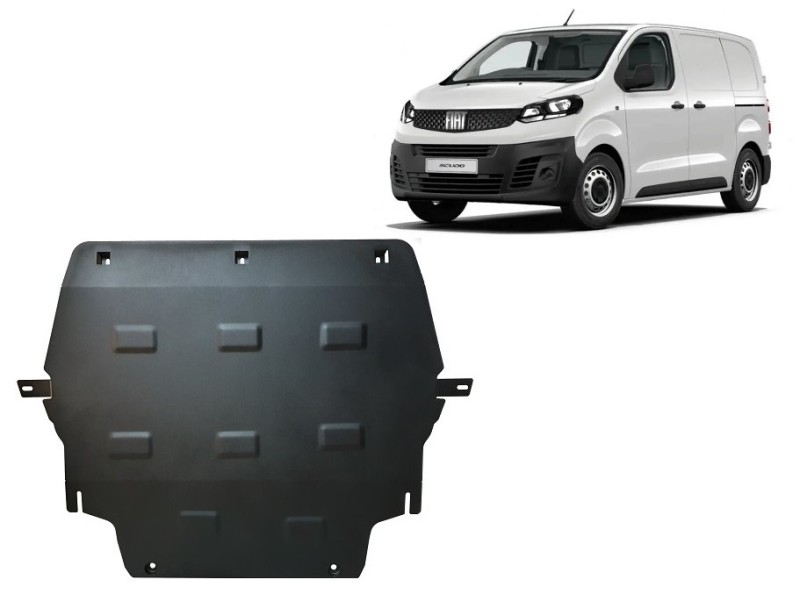 Stahl Unterfahrschutz für Motor Fiat Scudo (2022-2026)