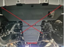 Stahl Unterfahrschutz für Getriebe Baic Beijing BJ60 (2022-2026)