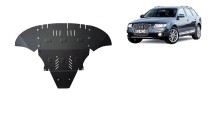 Stahl Unterfahrschutz für Motor Audi A6 Allroad 2 - für die Seiten (2005-2011)