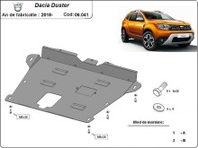 Stahl Unterfahrschutz für Motor Dacia Duster (2018-2024)