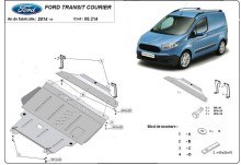 Stahl Unterfahrschutz für Motor Ford Transit Courier (2014-2023)