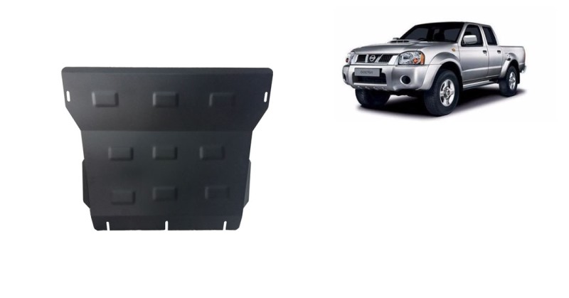 Stahl Unterfahrschutz für Motor, Kühler Nissan Navara D22 (1997-2004)