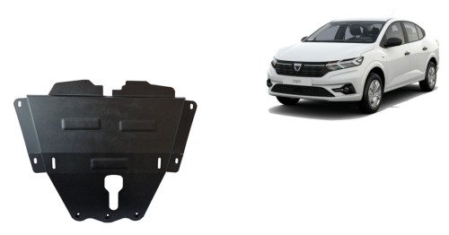 Stahl Unterfahrschutz für Motor Dacia Logan (2021-2026)