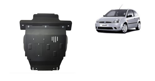 Stahl Unterfahrschutz für Motor Ford Fiesta (2001-2008)