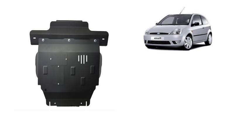 Stahl Unterfahrschutz für Motor Ford Fiesta (2001-2008)