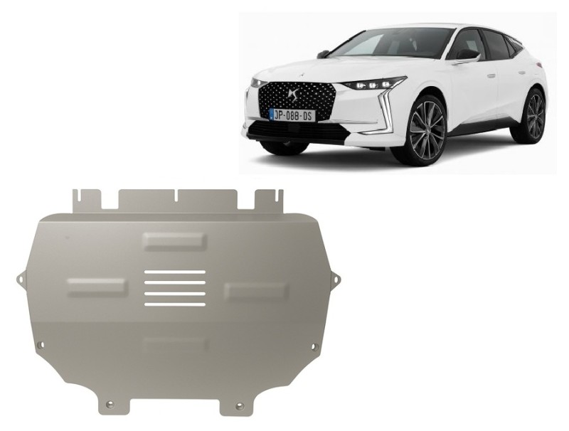 Aluminium Unterfahrschutz für Motor Citroen DS4 (2021-2026)